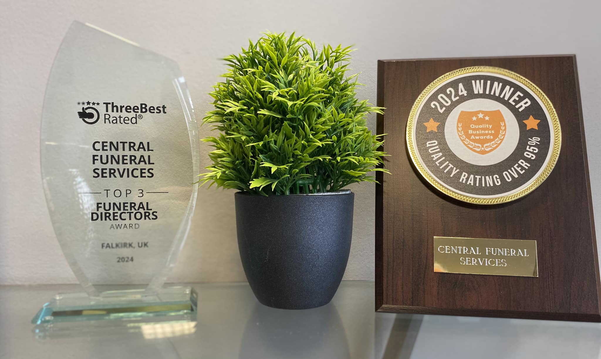 Central Funeral Services awards