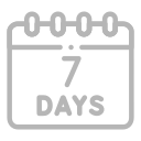 7-days icon grey