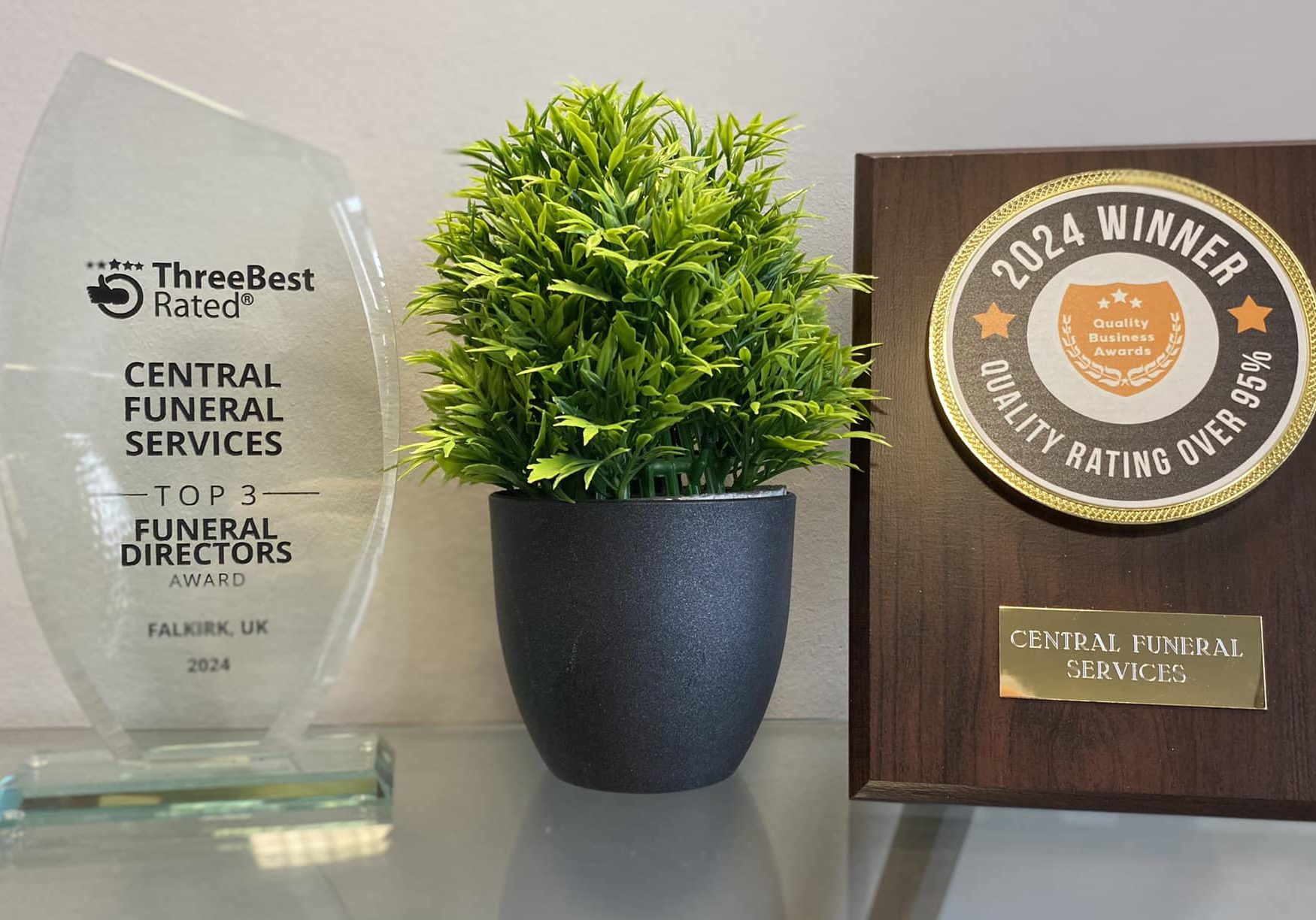 Central Funeral Services awards